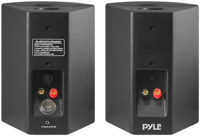 Alt view image 2 of 6 - Pyle PDWR52BTBK 5.25" 240W Bluetooth 110/240V Indoor/Outdoor Speaker System