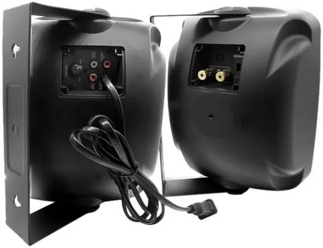 Alt view image 2 of 3 - PYLE HOME PDWR64BTB 6.5" Indoor/Outdoor 800-Watt Bluetooth(R) Speaker System (Black)