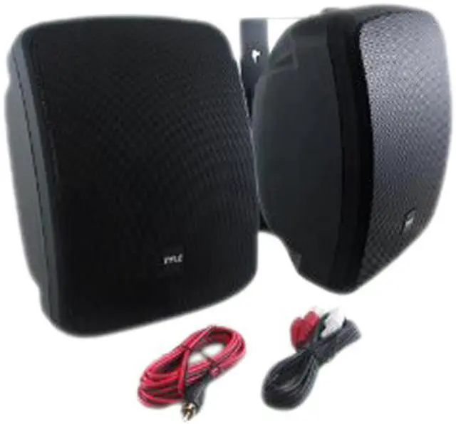 Alt view image 3 of 3 - PYLE HOME PDWR64BTB 6.5" Indoor/Outdoor 800-Watt Bluetooth(R) Speaker System (Black)