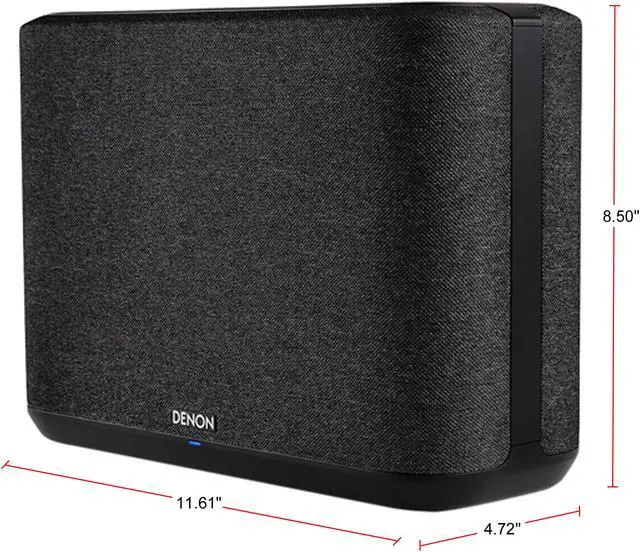 Alt view image 3 of 7 - Denon Home 250 Mid-size Smart Speaker with HEOS® Built-in - Black