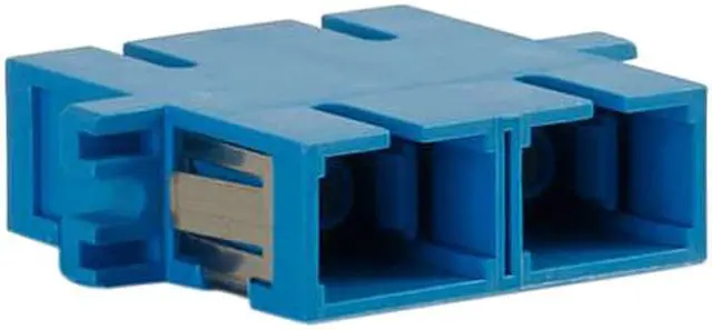 Alt view image 3 of 3 - C2G SC/SC Duplex Single-mode Fiber Coupler