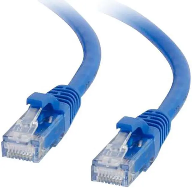 Main image of C2G 00696 Cat6a Cable - Snagless Unshielded Ethernet Network Patch Cable, Blue (8 Feet, 2.43 Meters)