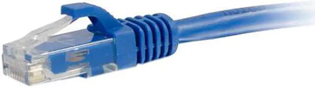 Alt view image 3 of 4 - C2G 00696 Cat6a Cable - Snagless Unshielded Ethernet Network Patch Cable, Blue (8 Feet, 2.43 Meters)