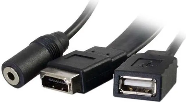 Alt view image 5 of 5 - HDMI, VGA, 3.5MM AUDIO AND USB PASS THROUGH SINGLE GANG WALL PLATE - ALUMINUM