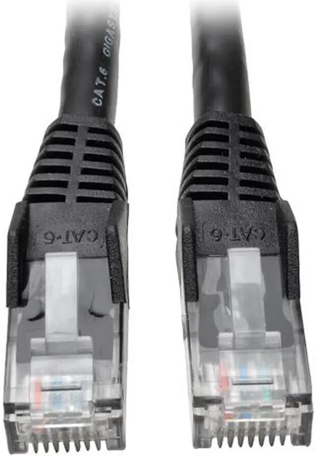 Main image of Tripp Lite Cat6 8ft Snagless Unshielded (UTP) Network Patch Cable - Black