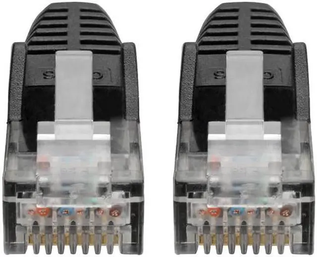 Alt view image 3 of 5 - Tripp Lite Cat6 8ft Snagless Unshielded (UTP) Network Patch Cable - Black