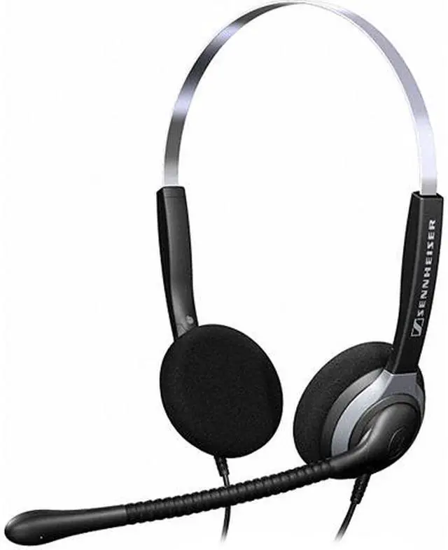 Main image of Over-the-Head SH250 Double-Sided Headset with Omni-Directional Microphone - Black