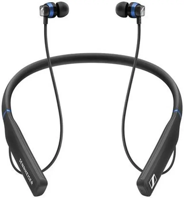 Alt view image 3 of 5 - Sennheiser CX 7.00BT Wireless Neckband In-Ear Headphones with Built-In Remote and Microphone (Black)
