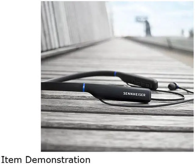 Alt view image 5 of 5 - Sennheiser CX 7.00BT Wireless Neckband In-Ear Headphones with Built-In Remote and Microphone (Black)