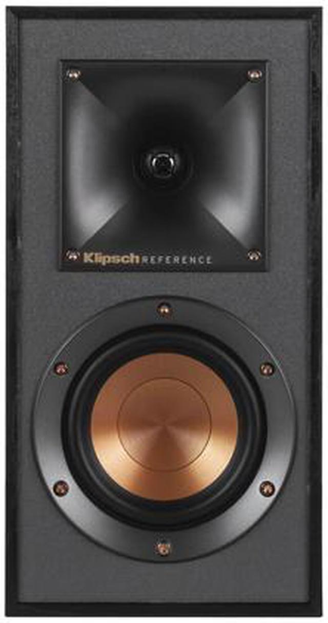 Alt view image 5 of 8 - Klipsch R-41M Reference Bass-Reflex Design Bookshelf Speakers - Black (Pair)