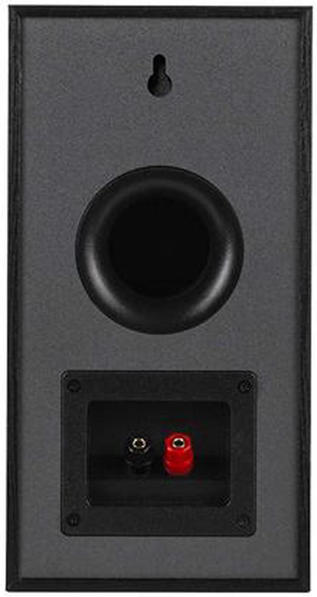 Alt view image 6 of 8 - Klipsch R-41M Reference Bass-Reflex Design Bookshelf Speakers - Black (Pair)