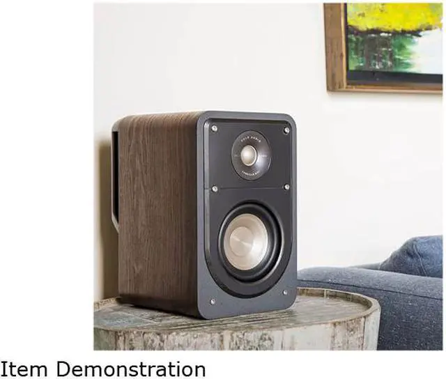 Alt view image 10 of 10 - Polk Audio Signature S15 American HiFi Home Theater Compact Bookshelf Speaker (Black / Pair)