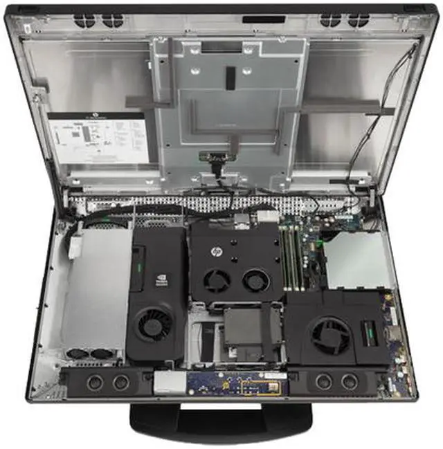 Alt view image 6 of 9 - HP Z1 G2 F1K84UT 27" All-in-One Workstation Computer Xeon E3-1245 8GB 1TB