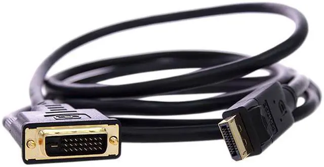 Alt view image 3 of 3 - UNIRISE USA, LLC DVIDP-06F-MM THIS DISPLAYPORT MALE TO DVI-D DUAL LINK 24+1 MALE CABLE WILL ALLOW YOU TO CONNE