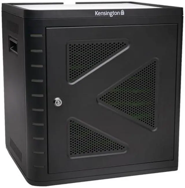 Alt view image 2 of 5 - Kensington Charge and Sync Cabinet for 7-Inch to 10-Inch Tablets, iPad Air, iPad 4/3/2 and Galaxy Tab 3 (K67862AM)