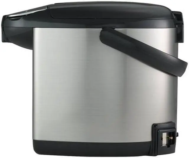 Alt view image 2 of 4 - Tiger PDU-A30U-K 3.0-Liter Electric Water Boiler and Warmer, Stainless, Black