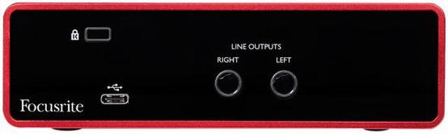 Alt view image 4 of 8 - Focusrite Scarlett Solo 3rd Gen USB Audio Interface — High-Fidelity, Studio Quality Recording, Black/Red