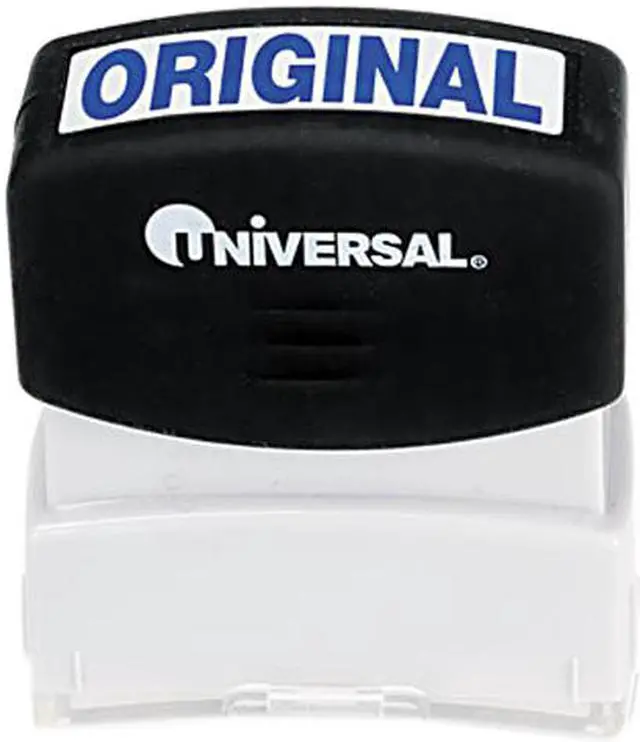 Main image of Universal Message Stamp, ORIGINAL, Pre-Inked/Re-Inkable, Blue