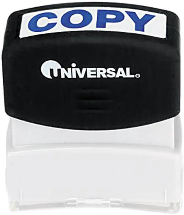 Main image of Universal Message Stamp, COPY, Pre-Inked/Re-Inkable, Blue