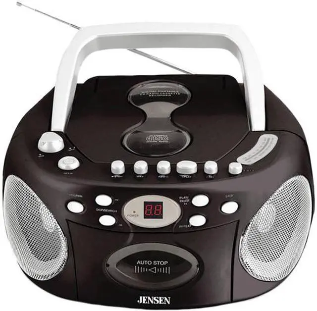 Main image of JENSEN  CD-540 Portable Stereo Compact Disc Cassette Recorder with AM/FM Radio