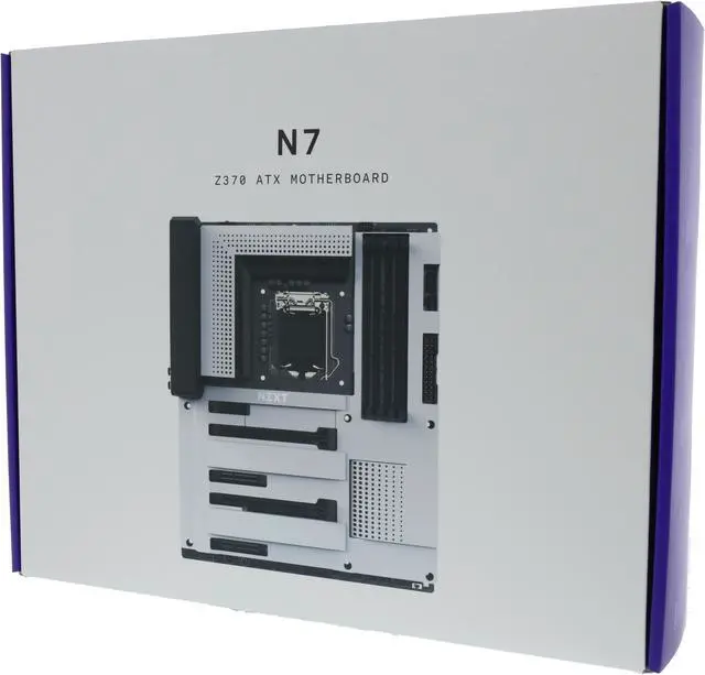 Alt view image 5 of 5 - NZXT N7-Z37XT-B1 LGA 1151 (300 Series) Intel Z370 HDMI USB 3.1 ATX Intel Motherboard