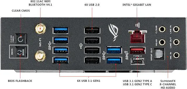 Alt view image 5 of 11 - ASUS ROG CROSSHAIR VI EXTREME AM4 AMD X370 USB 3.1 Extended ATX AMD Motherboard