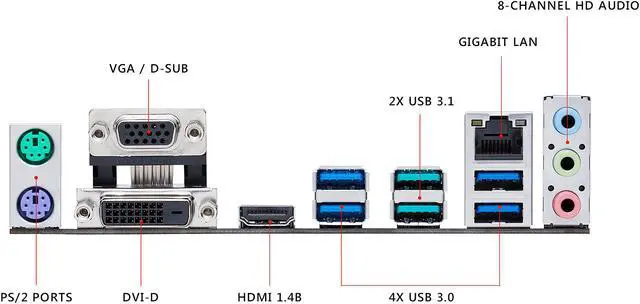 Alt view image 6 of 7 - ASUS Prime B350M-E AM4 AMD B350 USB 3.1 HDMI Micro ATX AMD Motherboard