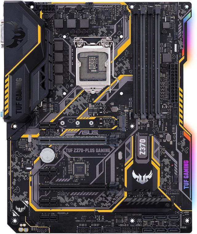 ASUS TUF Z370-Plus Gaming LGA 1151 (300 Series) ATX Intel Motherboard -  Newegg.com