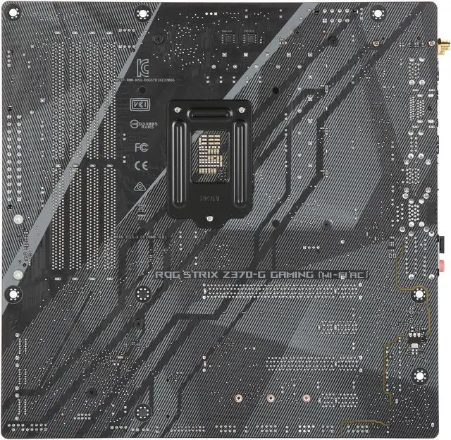 Alt view image 5 of 5 - ASUS ROG STRIX Z370-G Gaming (WI-FI AC) LGA 1151 (300 Series) Intel Z370 HDMI USB 3.1 Micro ATX Intel Motherboard