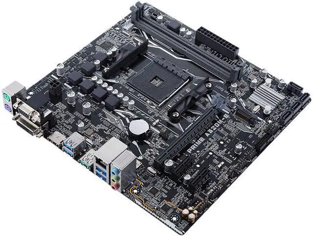 Main image of ASUS PRIME A320M-E AM4 AMD A320 SATA 6Gb/s USB 3.1 HDMI Micro ATX AMD Motherboard