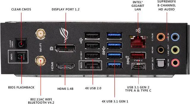 Alt view image 5 of 6 - ASUS ROG Maximus X Formula LGA 1151 (300 Series) Intel Z370 HDMI USB 3.1 ATX Intel Motherboard