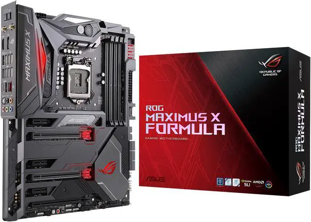Alt view image 6 of 6 - ASUS ROG Maximus X Formula LGA 1151 (300 Series) Intel Z370 HDMI USB 3.1 ATX Intel Motherboard