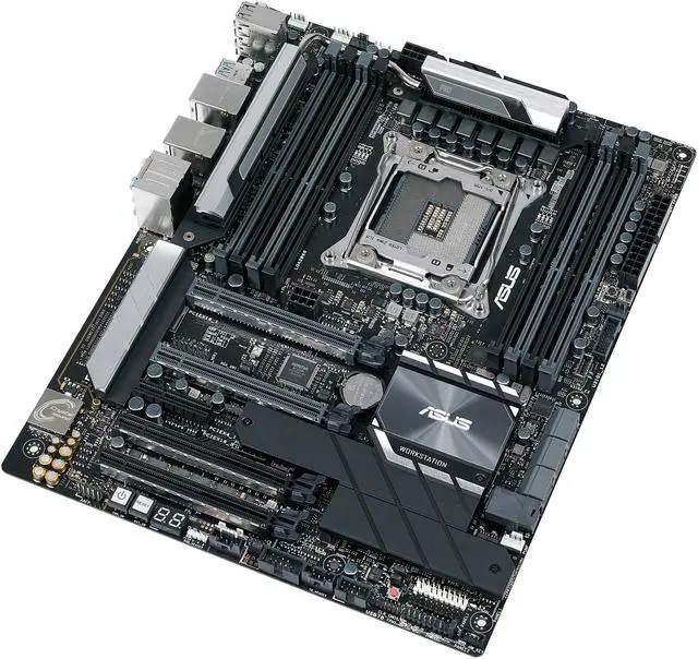 Alt view image 7 of 11 - ASUS WS X299 Pro/SE LGA 2066 Intel X299 USB 3.1 CEB Intel Motherboard