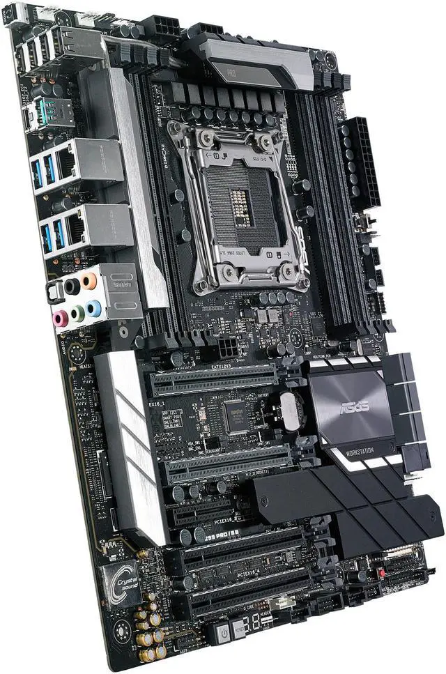 Alt view image 6 of 11 - ASUS WS X299 Pro/SE LGA 2066 Intel X299 USB 3.1 CEB Intel Motherboard