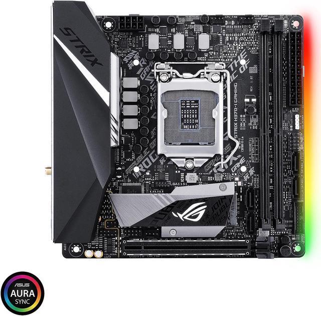 ASUS ROG Strix H370-I Gaming LGA1151 (300 Series) DDR4 DP HDMI M.2