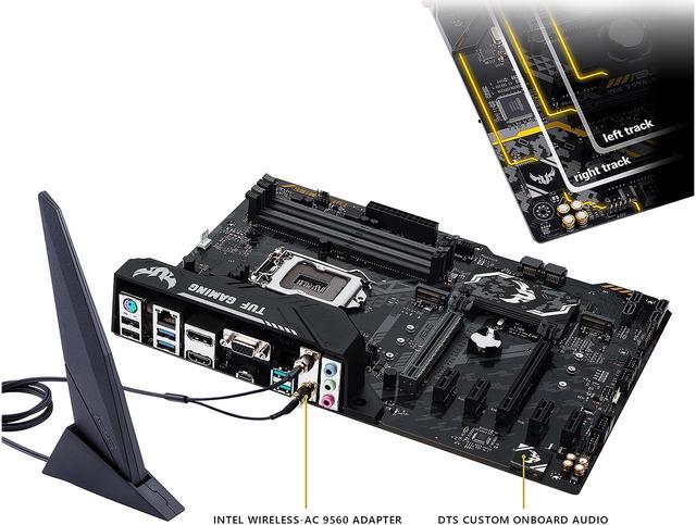 Alt view image 4 of 7 - ASUS TUF H370-Pro Gaming (WI-FI) LGA 1151 (300 Series) Intel H370 HDMI USB 3.1 ATX Intel Motherboard
