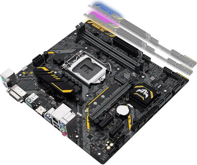 Alt view image 2 of 5 - ASUS TUF B360M-E GAMING LGA 1151 (300 Series) Intel B360 HDMI USB 3.1 uATX Intel Motherboard