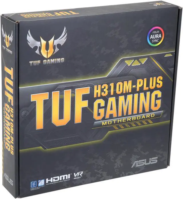 Alt view image 5 of 5 - ASUS TUF H310M-PLUS GAMING LGA 1151 (300 Series) Intel H310 Micro ATX Intel Motherboard