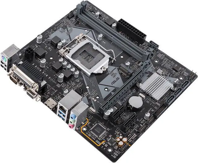 Alt view image 2 of 6 - ASUS PRIME H310M-D LGA 1151 (300 Series) Intel H310 HDMI USB 3.1 uATX Intel Motherboard