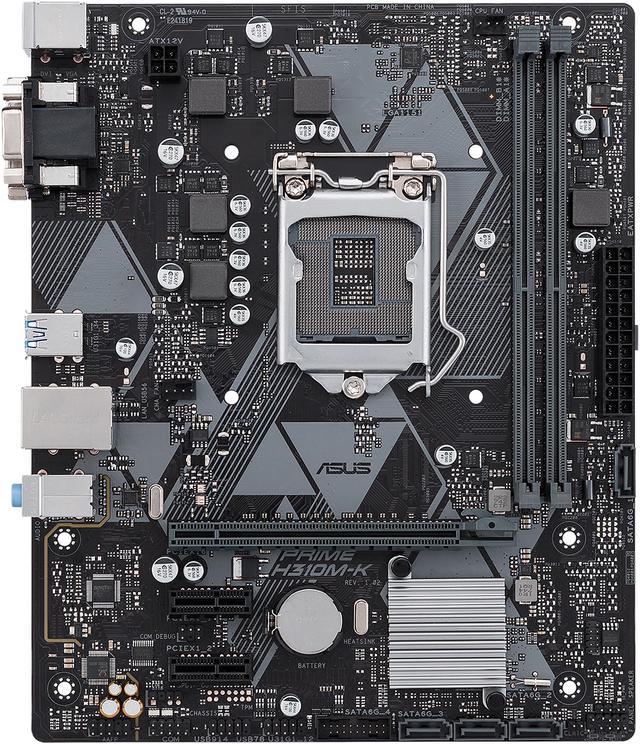 ASUS PRIME H310M-K LGA 1151 (300 Series) uATX Intel Motherboard