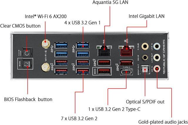 Alt view image 5 of 8 - ASUS ROG Crosshair VIII Formula AMD X570 AM4 ATX Motherboard with PCIe 4.0, Dual M.2, SATA 6Gb/s, USB 3.2 Gen 2, 5Gbps LAN, Wi-Fi 6