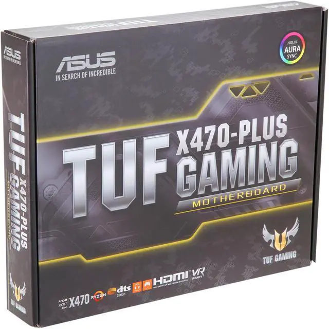 Alt view image 6 of 6 - ASUS TUF X470-Plus Gaming AM4 AMD X470 USB 3.1 HDMI ATX AMD Motherboard