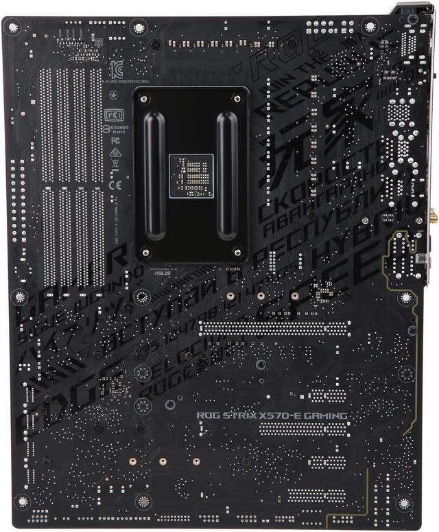 Alt view image 5 of 8 - ASUS AMD AM4 ROG Strix X570-E Gaming ATX Motherboard with PCIe 4.0, WiFi 6, 2.5Gbps LAN, Dual M.2, SATA 6Gb/s, USB 3.2 Gen 2