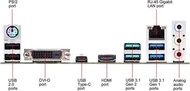 Alt view image 7 of 16 - ASUS TUF B450-PLUS GAMING AM4 AMD B450 USB 3.1 HDMI ATX AMD Motherboard