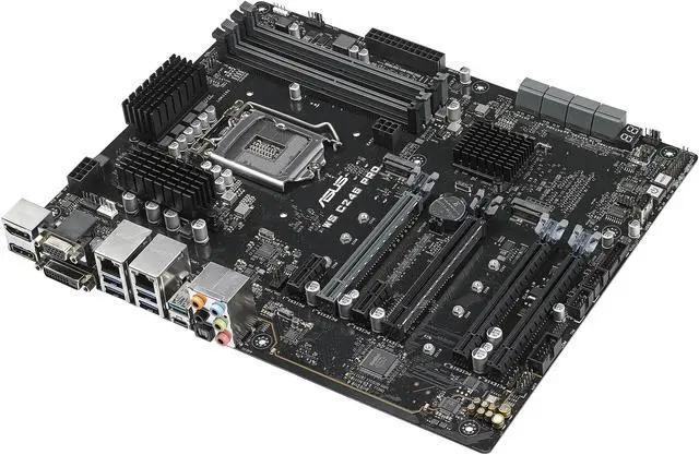 Alt view image 4 of 6 - ASUS WS C246 PRO ATX Server Motherboard LGA 1151 Intel C246