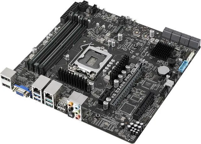 Alt view image 6 of 10 - ASUS WS C246M PRO uATX Server Motherboard LGA 1151 Intel C246 Chipset