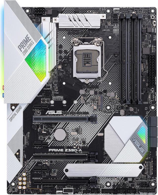 Alt view image 2 of 6 - ASUS Prime Z390-A LGA 1151 (300 Series) Intel Z390 ATX Intel Motherboard