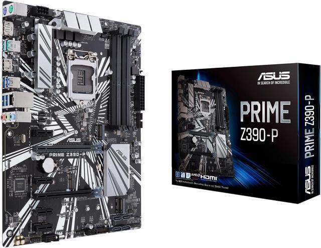 Alt view image 8 of 8 - ASUS Prime Z390-P LGA 1151 (300 Series) Intel Z390 SATA 6Gb/s ATX Intel Motherboard for Cryptocurrency Mining (BTC) with Above 4G Decoding, 6 x PCIe Slot and USB 3.1 Gen2