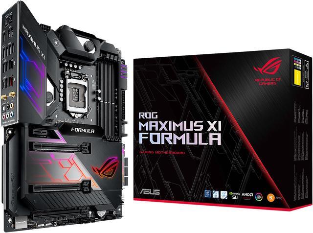 Alt view image 15 of 15 - ASUS ROG Maximus XI Formula Z390 Gaming Motherboard LGA1151 (Intel 8th and 9th Gen) ATX DDR4 HDMI M.2 USB 3.1 Gen2 Onboard 802.11 ac Wi-Fi