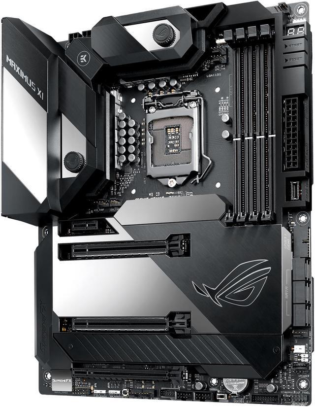 Alt view image 4 of 15 - ASUS ROG Maximus XI Formula Z390 Gaming Motherboard LGA1151 (Intel 8th and 9th Gen) ATX DDR4 HDMI M.2 USB 3.1 Gen2 Onboard 802.11 ac Wi-Fi